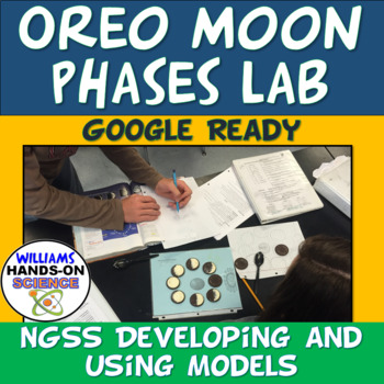 Preview of Moon Phases Oreo Lab NGSS MS-ESS1-1 Digital Print