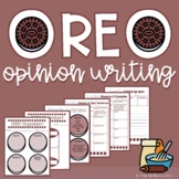 Oreo Opinion Writing Graphic Organizer and Worksheets