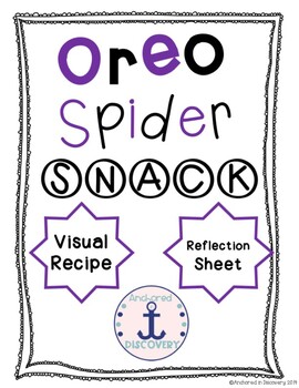 Preview of Oreo Spider Snack
