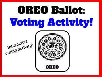 Preview of Oreo Voting Ballot