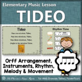 Orff Arrangement & Elementary Music Lesson Sixteenth Notes