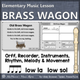 Orff Arrangement | Recorder Sixteenth Notes Low La Low Sol