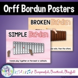 Orff Bordun Posters