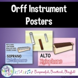 Orff Instrument Posters