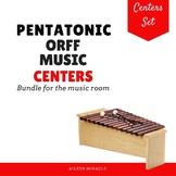 Orff Pentatonic Music Centers Bundle