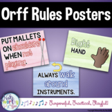 Orff Rules Posters