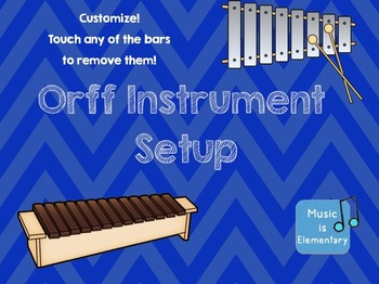 Preview of Orff Xylophone Customizable SMART software edition