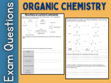 Organic Chemistry Exam Questions Booklet (with answers)