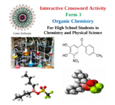 Organic Chemistry - Interactive Crossword Activity - Form 3