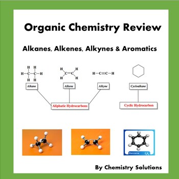 Preview of Organic Chemistry Introduction PPT, Review & Test