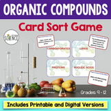 Biochemistry Card Sort Game | Printable and Digital Distance Learning