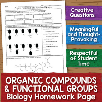 27 Organic Compounds Worksheet Answers - Worksheet Information