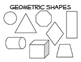 Organic and Geometric Shape Coloring Page