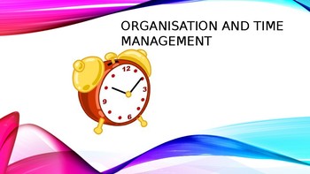 Help with organization and time management