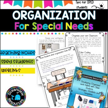 Preview of Organisation and management skills for ADHD students-SPED  