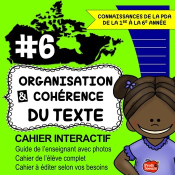 Preview of Cahier interactif #6 / Écriture de texte en français / French writing flipbooks