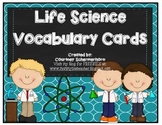 Vocabulary Cards-Life Science (Adaptations, Food Chain, Me