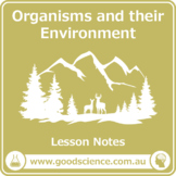 Organisms and their Environment [Lesson Notes]