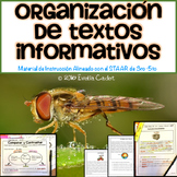 Organización de Textos Informativos ~ Instrucción y Practi