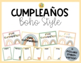 Organizador de cumpleaños BOHO STYLE