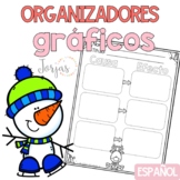 Organizadores gráficos de invierno - Spanish graphic organizers