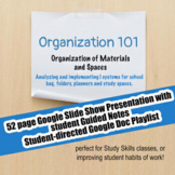 Organization 101 #7 Organizing Materials & Spaces; Distanc