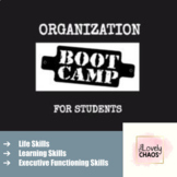Organization Bootcamp for Students - Google version