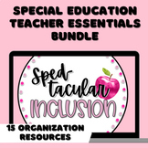 Organization/Essential Resources for Special Education Tea