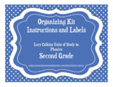 Organization Kit & Labels for Lucy Calkins Units of Study 