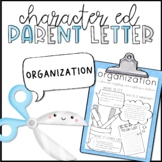 Organization Parent Letter | Character Education | SEL | P