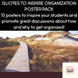 Organization Poster Pack | Back-to-school Learning Skills