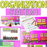 Organization Station Sort for google slides distance learning