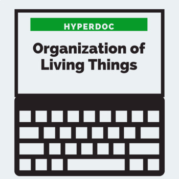 Preview of Organization of Living Things Hyperdoc (Google Doc)
