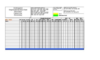 Preview of Organizational Data Chart