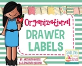 Organizational Drawer Labels {Editable}
