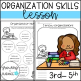 Organizational Skills Lesson & Presentation: 3rd-5th Grade