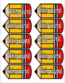 Organizational Subject Labels for Folders & Journals