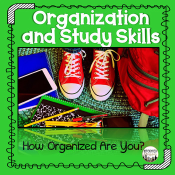 Preview of Organizational and Study Skills for Middle and High School Students