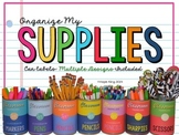 Organize My Supplies: Can Labels