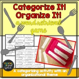 Categorize It! Organize It! {a word retrieval game}