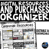 Organize Your TPT Purchases, files, clipart, borders, and 