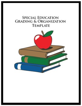 Preview of New teacher, SPED, special education organizer, IEP goals, assessment, templates