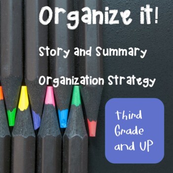 Preview of Organize Story - Creative Narrative or Story Summary