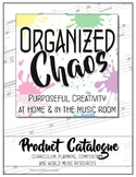 Organized Chaos Store Catalogue
