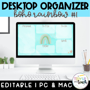 organized desktop wallpaper mac