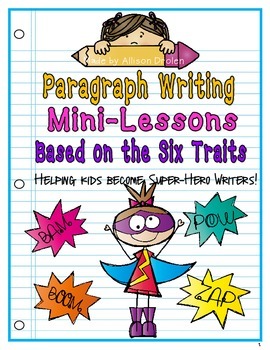 Preview of Organized Paragraph Writing (A Six Trait Approach)