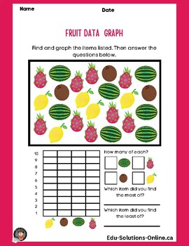 Organizing Data Worksheet by Edu-Solutions-Online | TPT