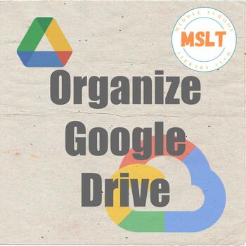 Preview of Organizing Google Drive for Students