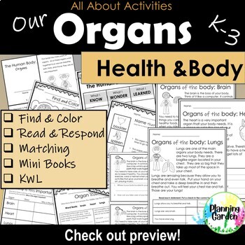 Preview of Organs of the Body: All About Organs {Health, Anatomy, Body Parts}