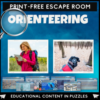 Preview of Orienteering Quiz Escape Room